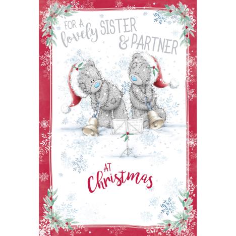 Lovely Sister & Partner Me to You Bear Christmas Card £2.49